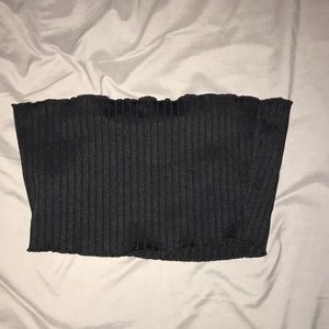 Black tube top